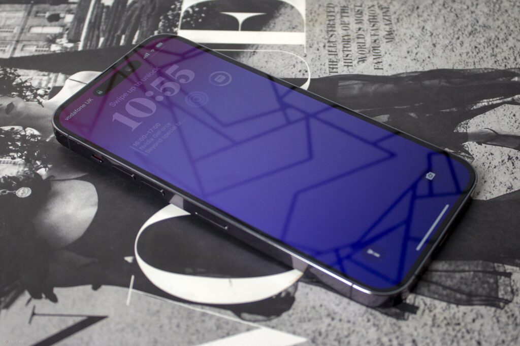 Refurbished iPhone met blauw scherm te koop bij Stephan iPhone Repair in Brabant
